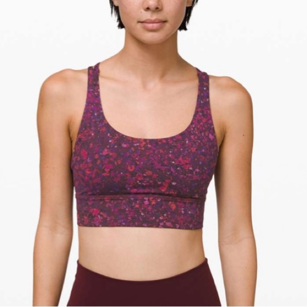 Lululemon sz 4 Energy Bra Long Line Lunar New Year
Ornemental Floral Multi